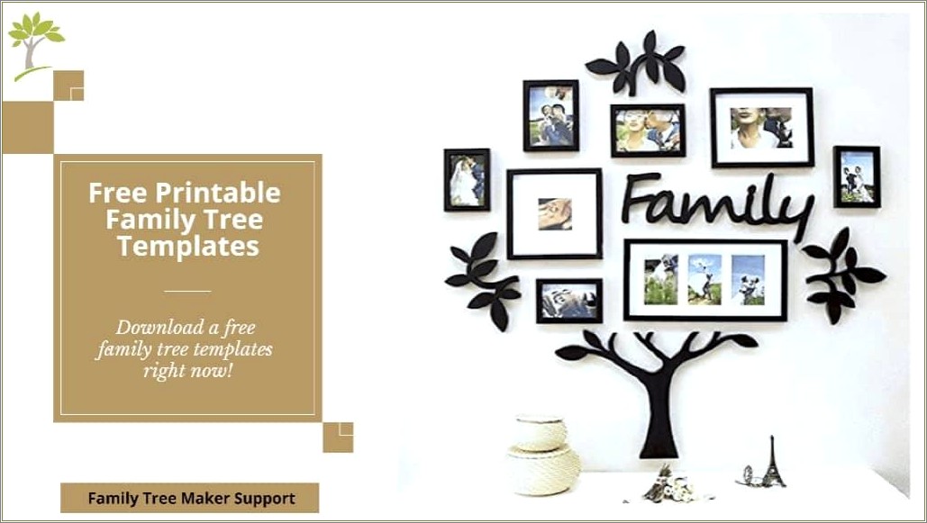 Free Template For A Family Tree With Images
