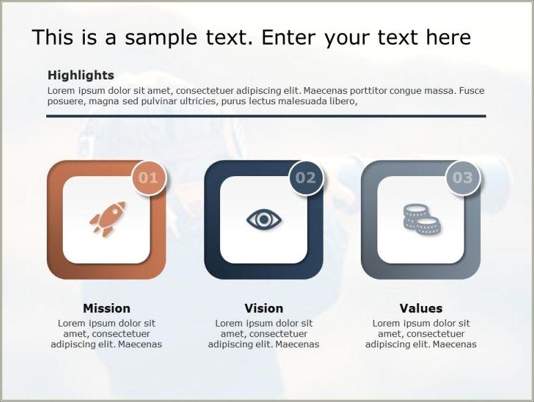 Free Template For Mission Vision Values Powerpoint
