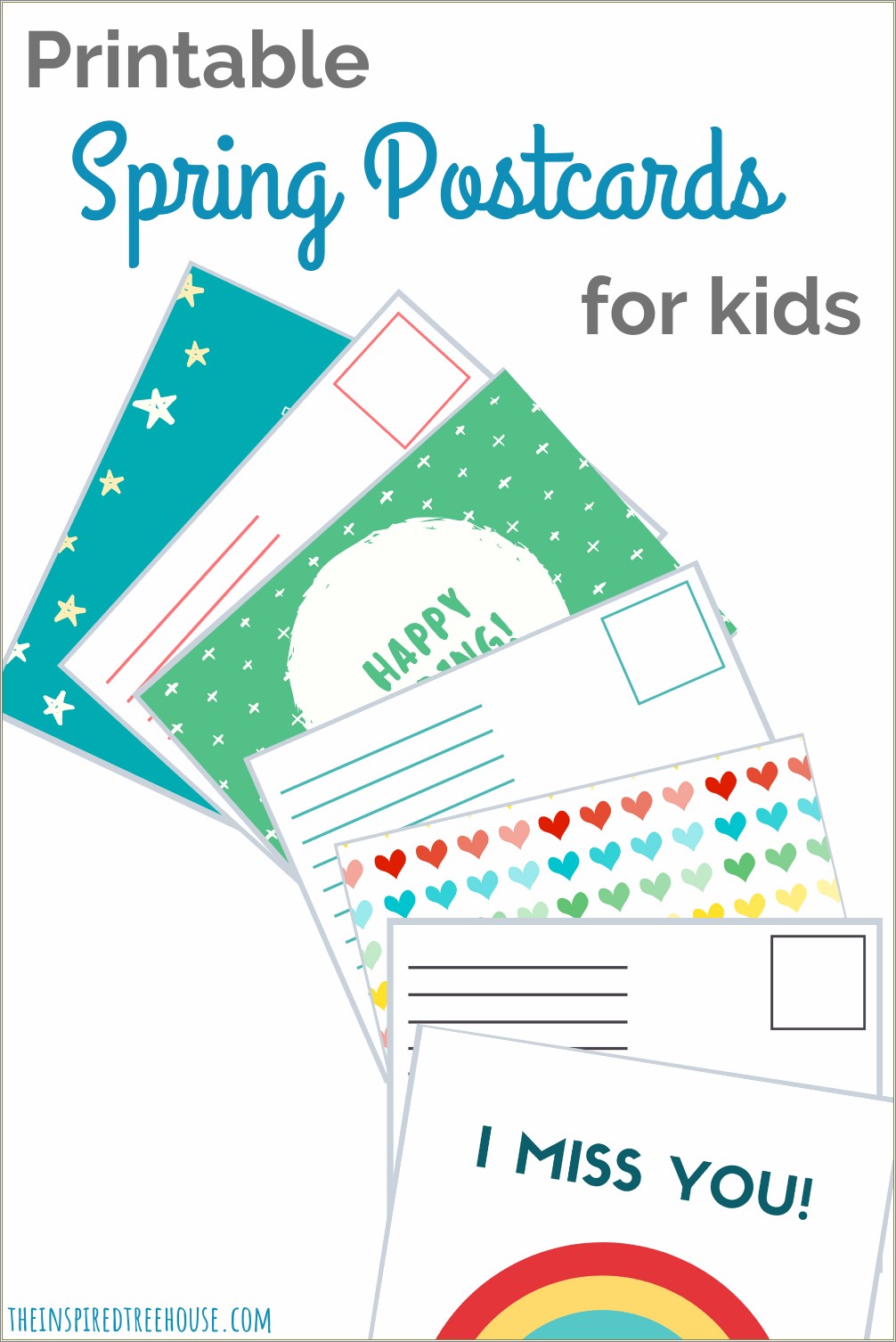 Free Template For Postcard For Kids School Project