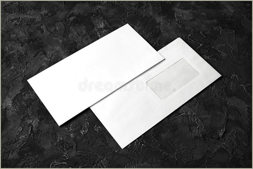 Free Template For Side Address On Envelope