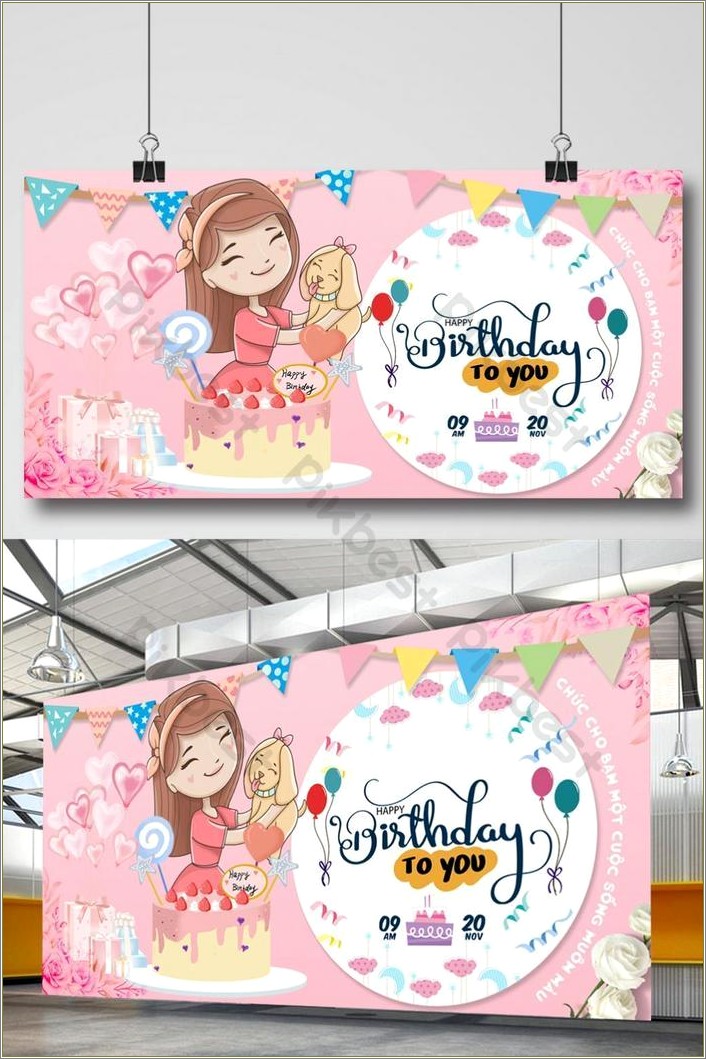 Free Template To Download For Babys Birthday Sign