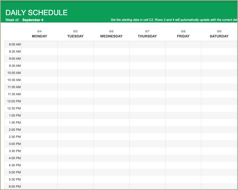 Free Templates For Event Menu For Google Sheets