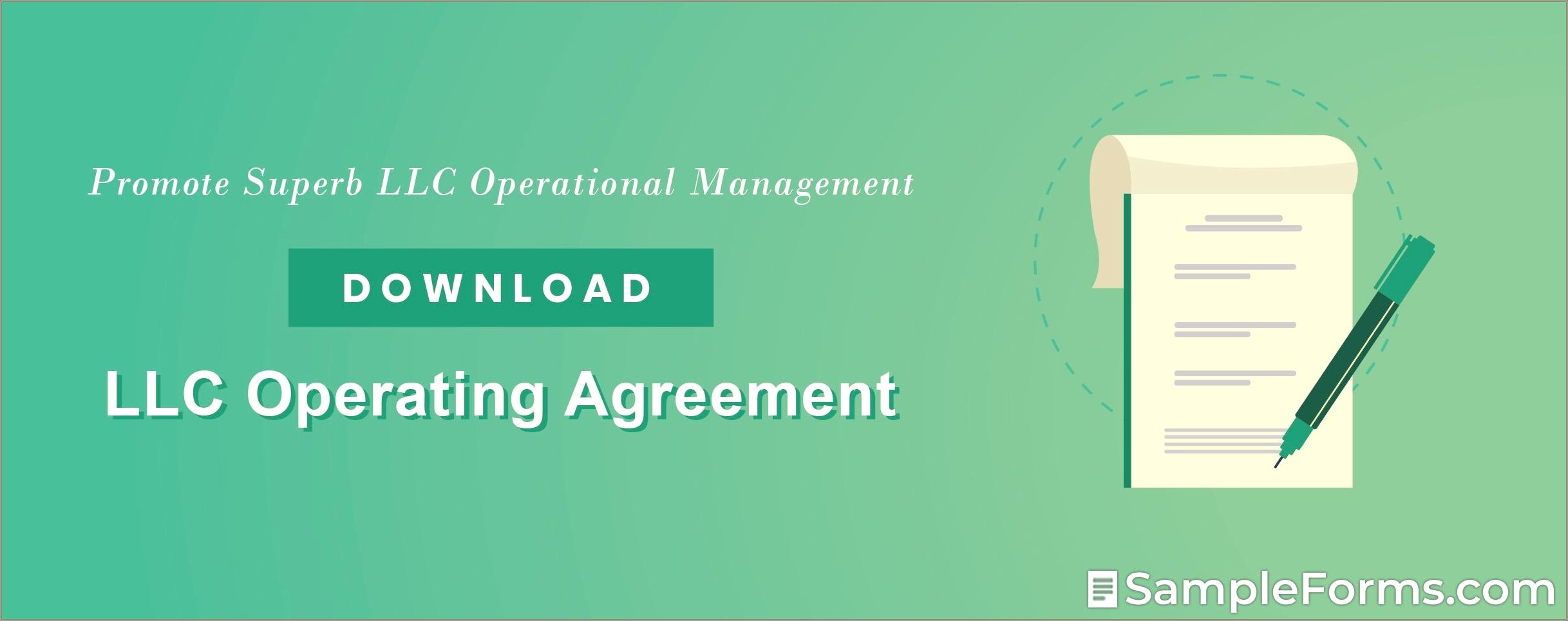 Free Templates For Wyoming Llc Operating Agreements