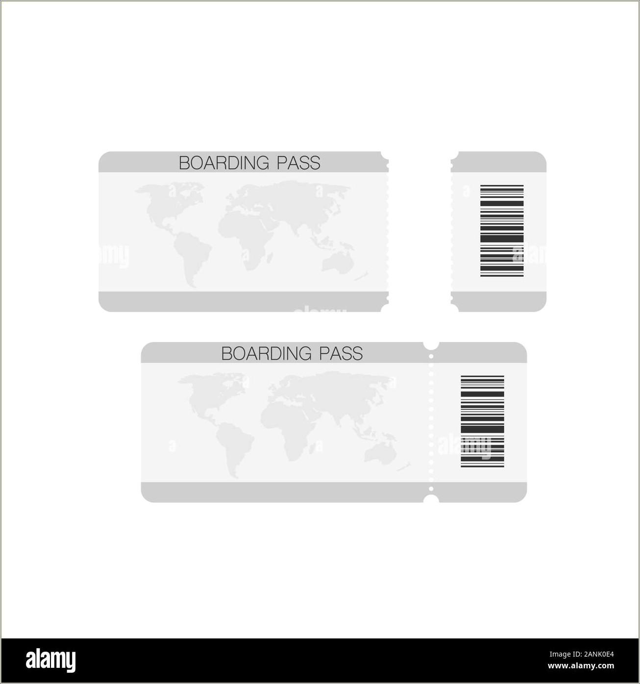 Free Ticket With Bar Code Invitation Template