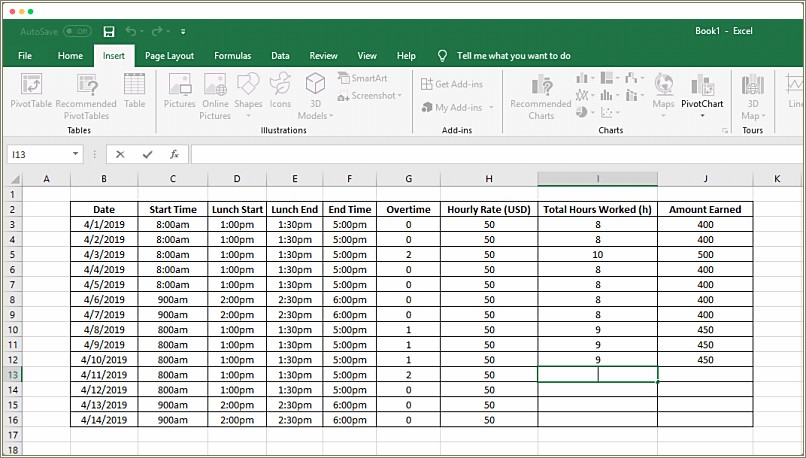 Free Time In Motion Study Template Excel