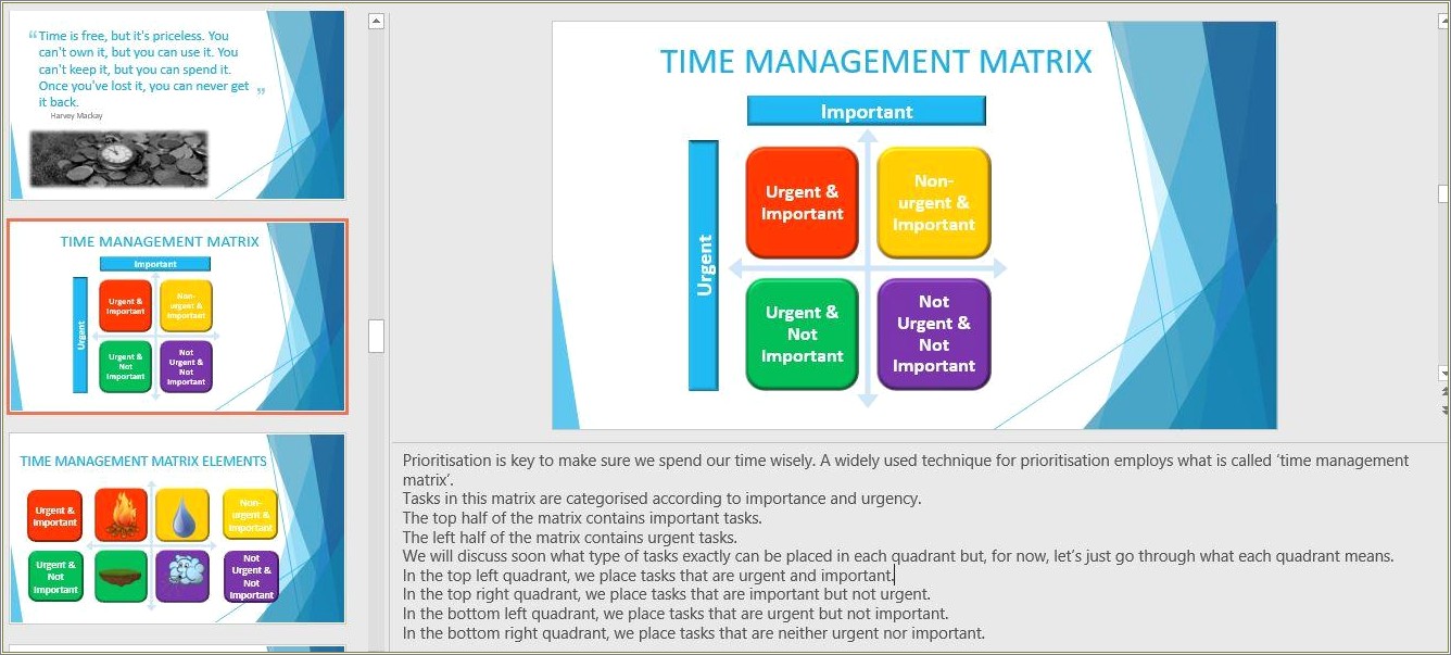 Free Training On Time Management Powerpoint Templates