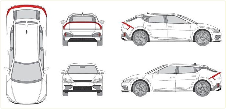 Free Vehicle Outlines Templates Rwb Low Roof 2014