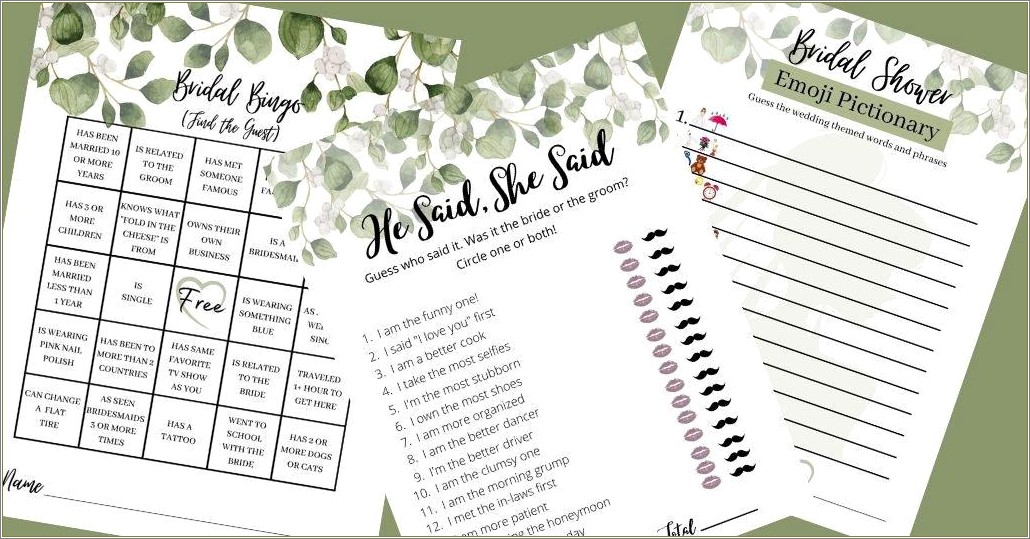 Free Wedding Printables Templates For Favors On Word