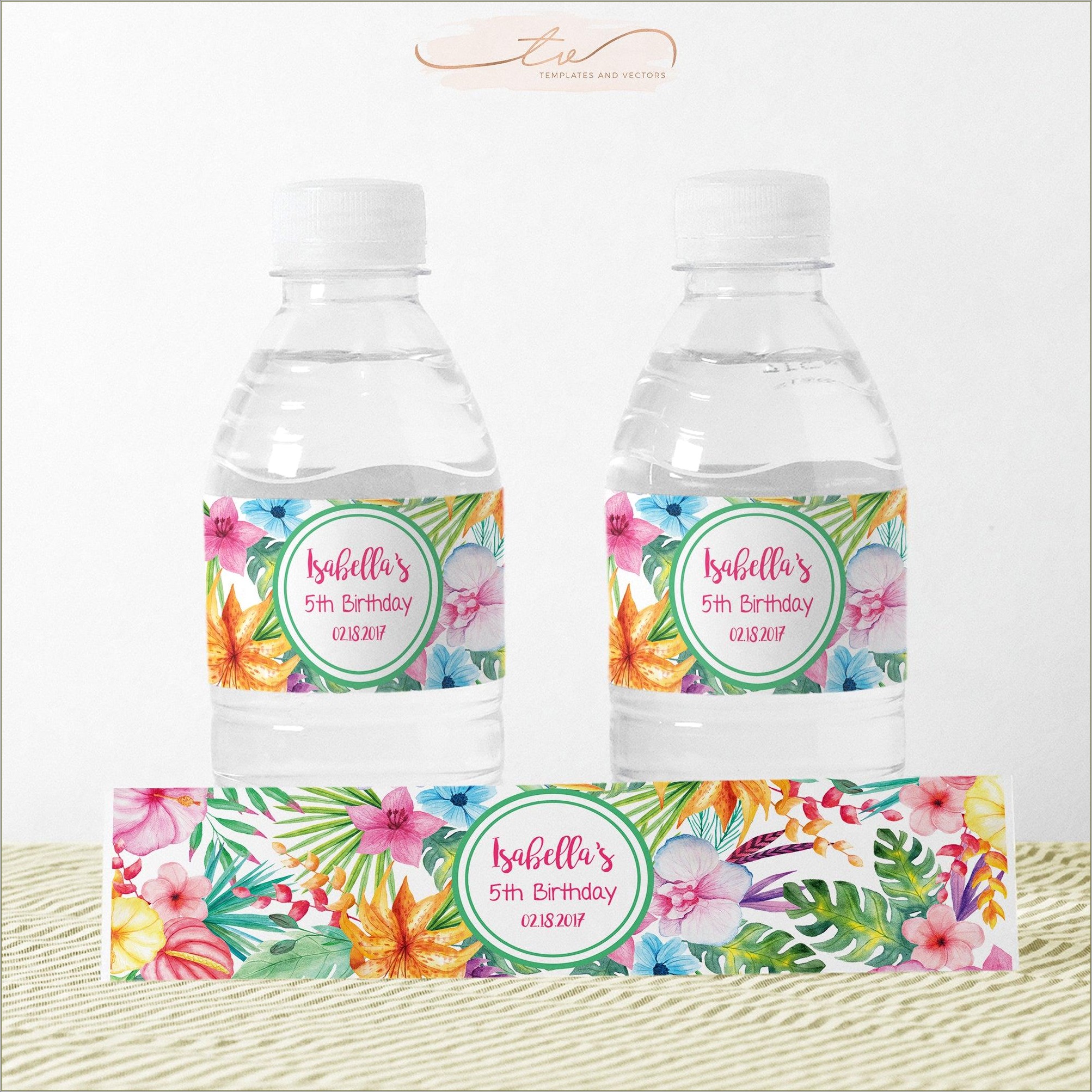 Free Wedding Templates For Word Water Bottle Labels