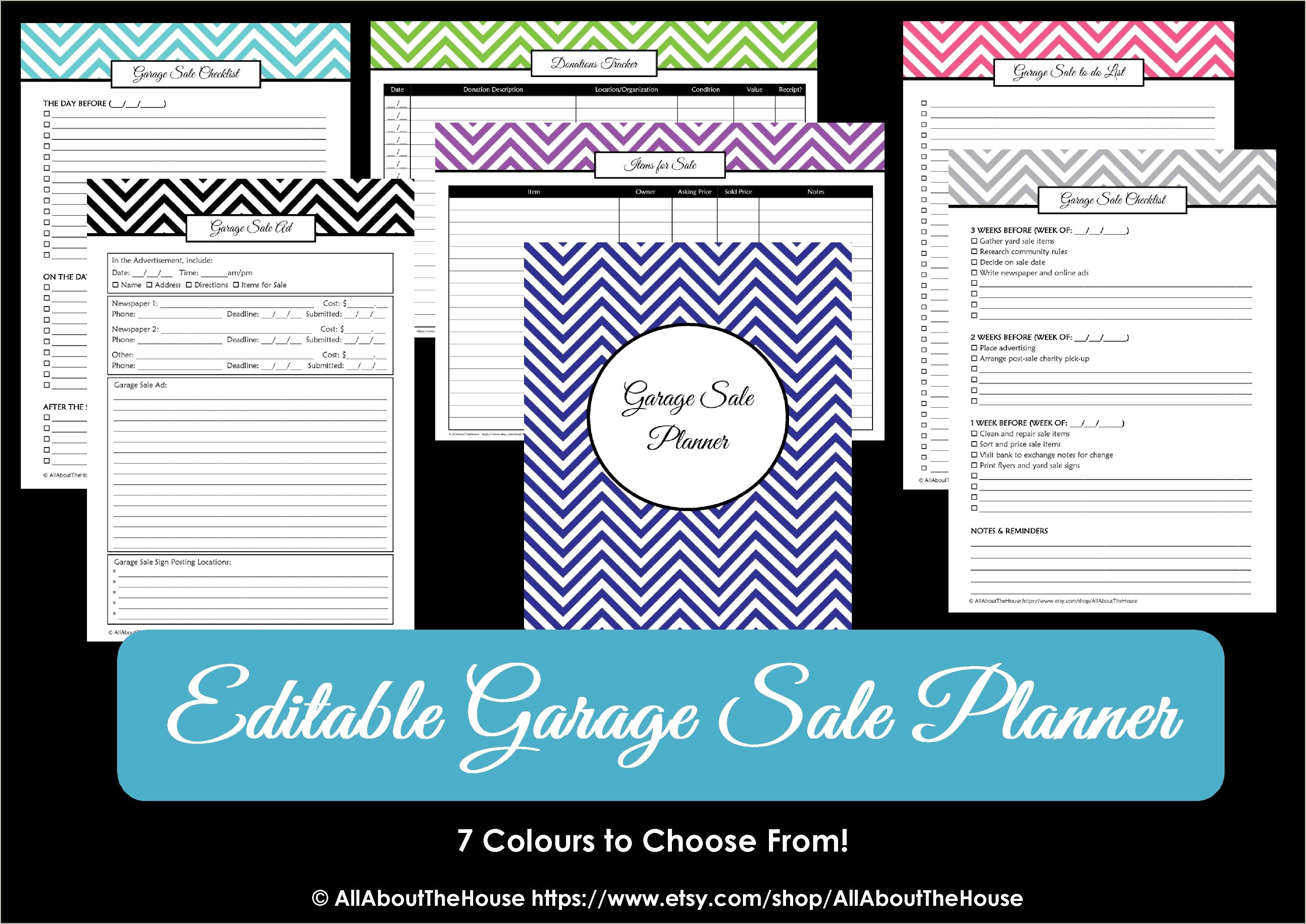Garage For Clothes Sale Tags Template Free Printable