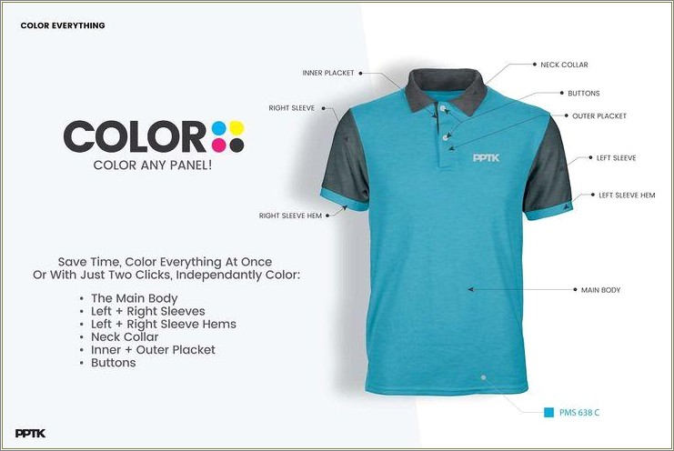 Ghosted Polo Shirt Template Psd Free Download