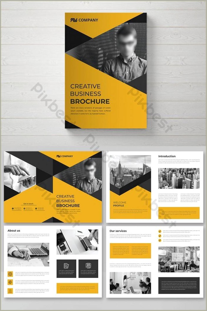 Graphic Design Company Profile Template Free Download