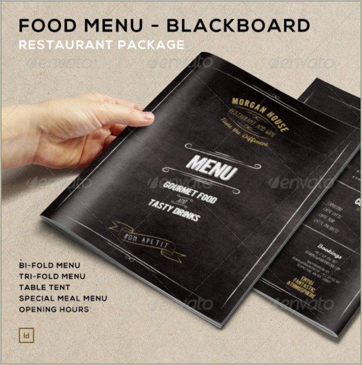 Graphicriver Universal Restaurant Menu Indesign Template Free Download