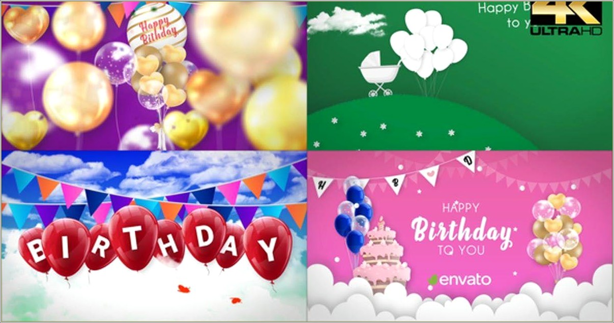 Happy Birthday Videohive Free Download After Effects Template