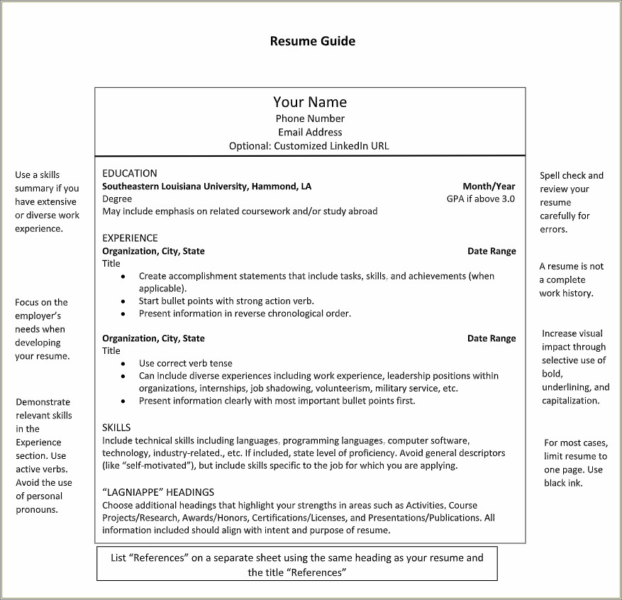 Highlighting Additional Skills On Resume