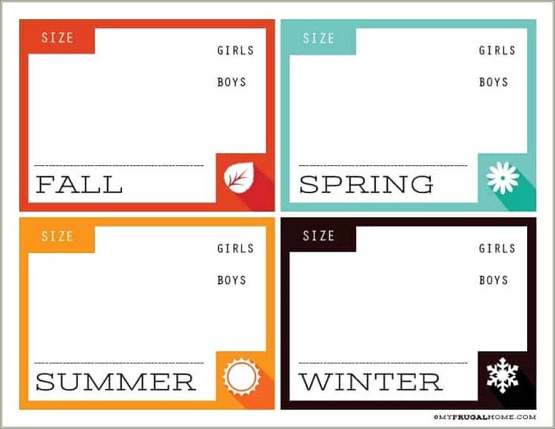 Holiday Storage Labels Free To Printable Templates