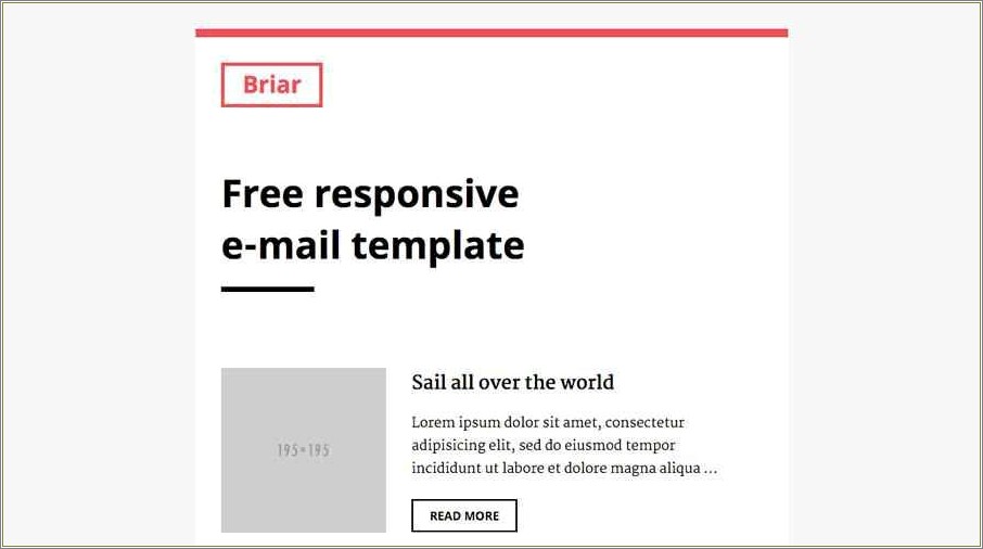 Html Email Templates Free Download With Css