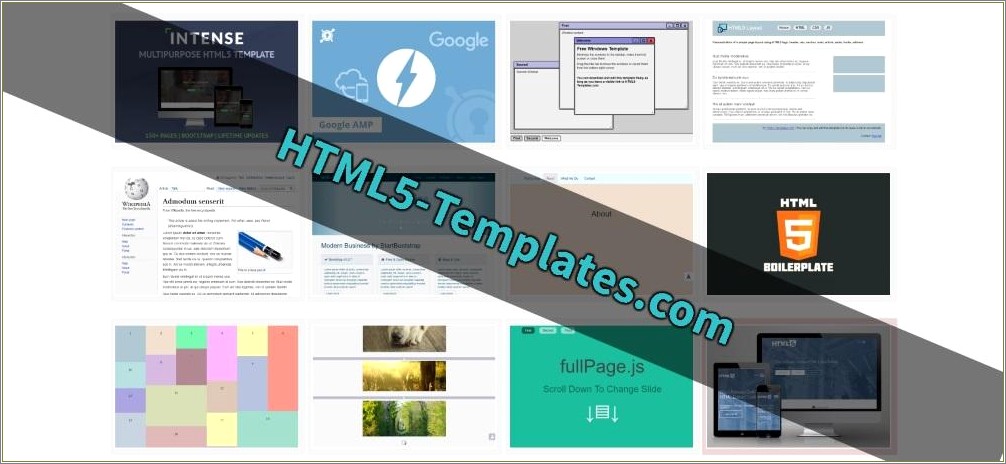 Html Header And Footer Template Free Download