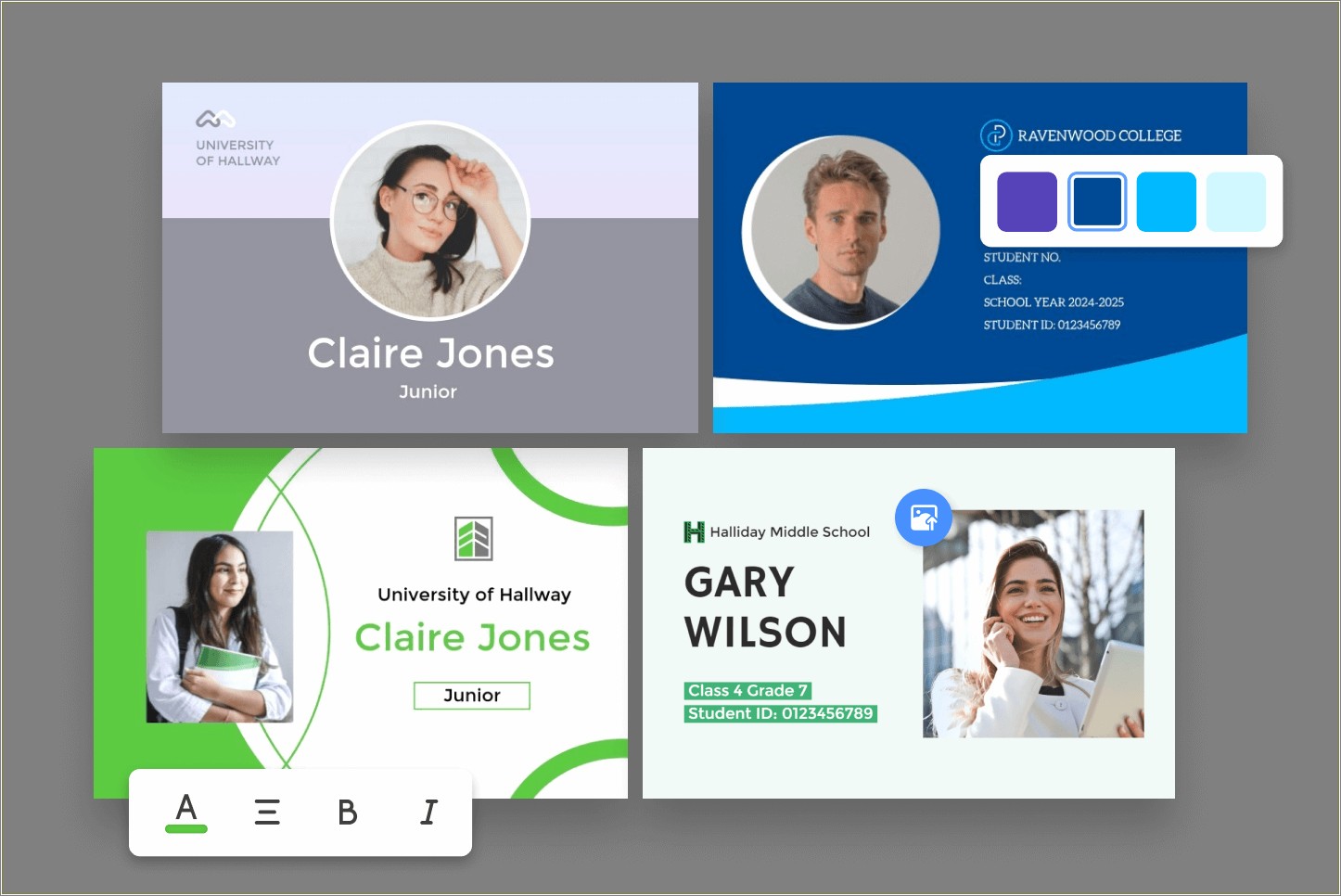 Id Card Template Free Download For Mac