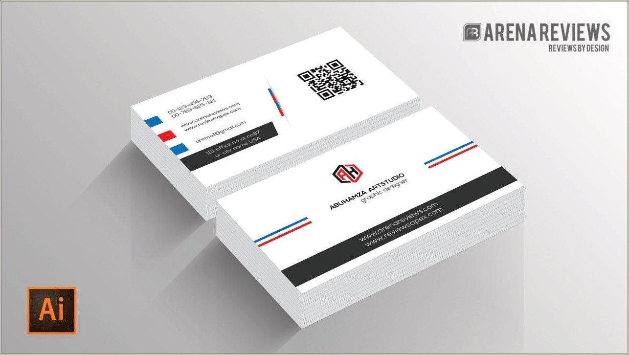 Illustrator Or Photoshop Business Card Template Free Download