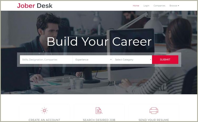 Jobseek Job Board Html Template Free Download