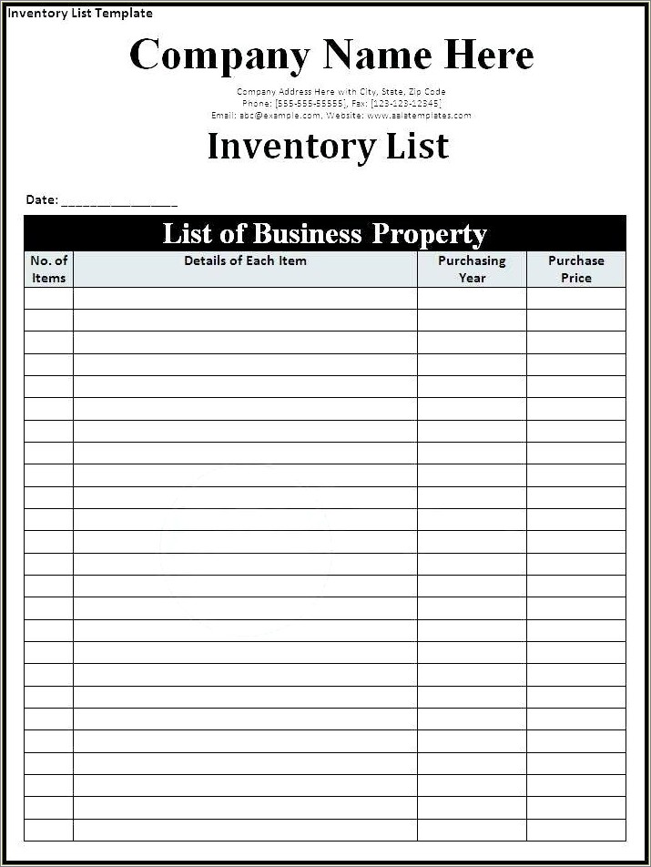 Key Sign In And Out Sheet Template Free