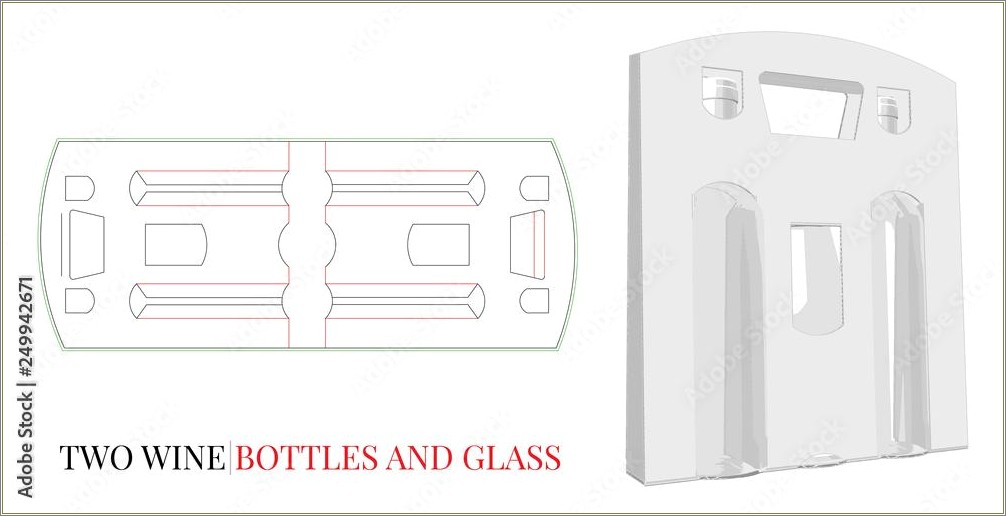 Laser Cut Wine Box Template Free Download