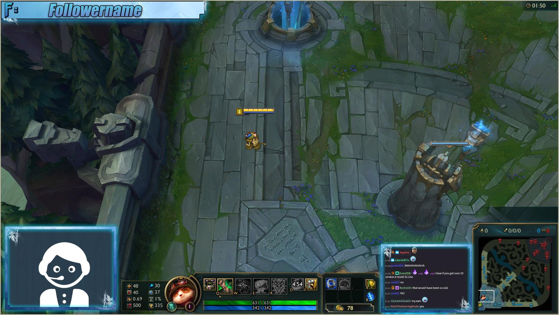 League Of Legends Stream Overlay Template Free