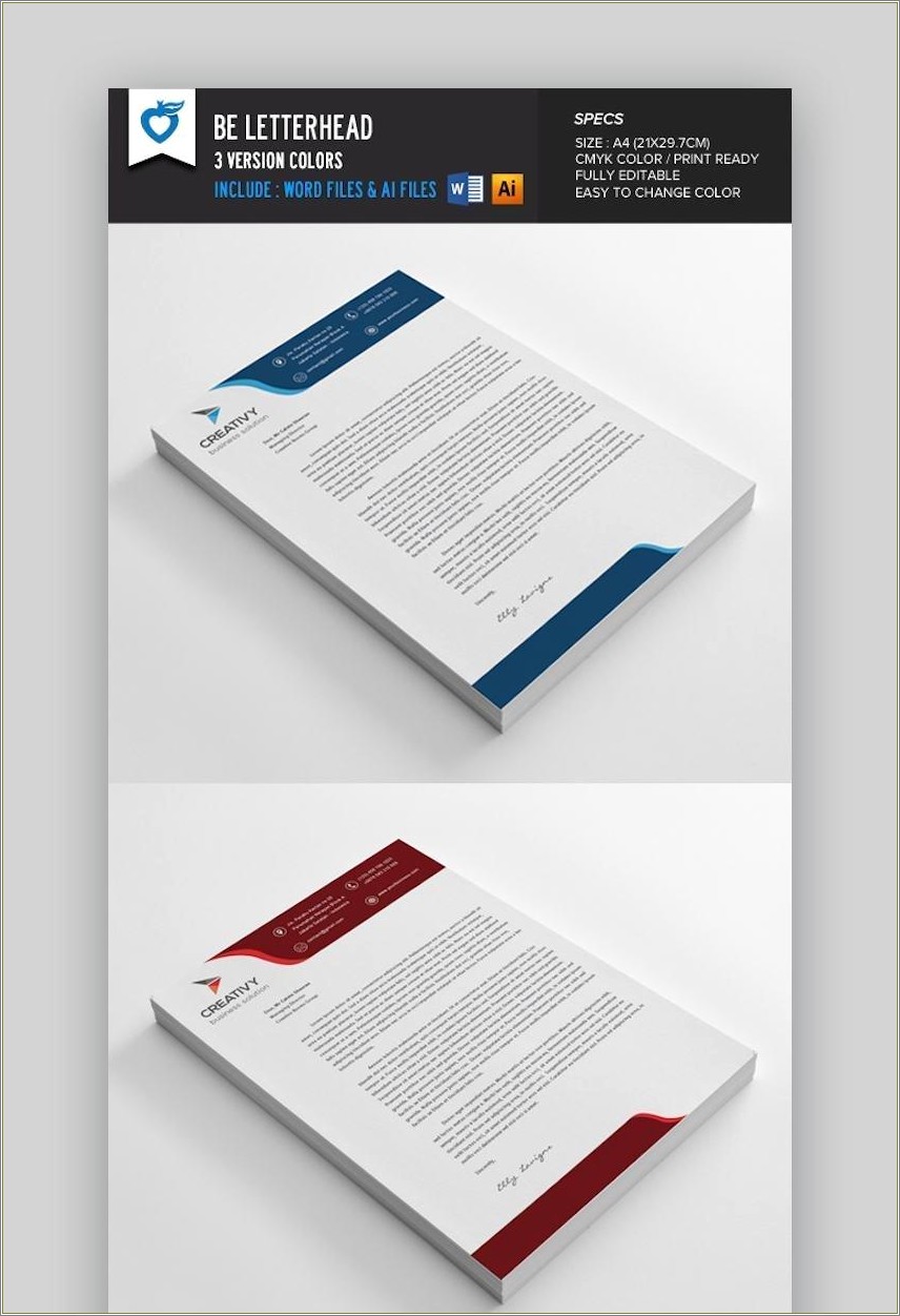 Letterhead Templates For Word 2007 Free Download