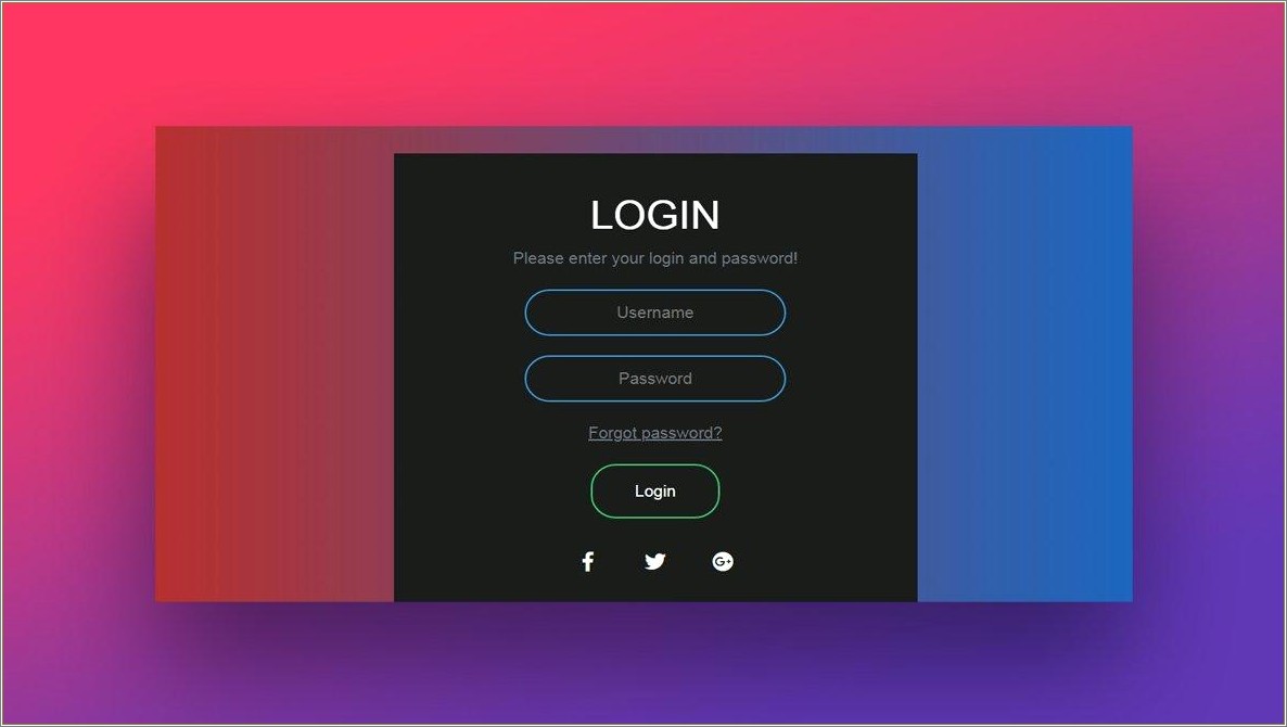 Login And Registration Templates Free Download Bootstrap