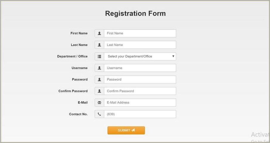 Login Page Template In Bootstrap Free Download