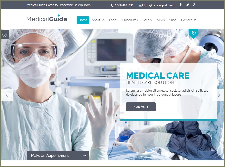 Medical Guide Health And Medical Template Free Download