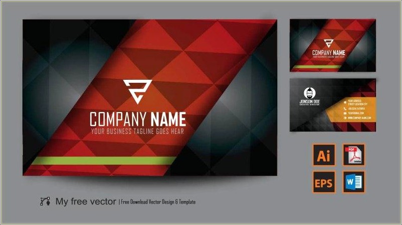 Ms Word Business Card Templates Free Download