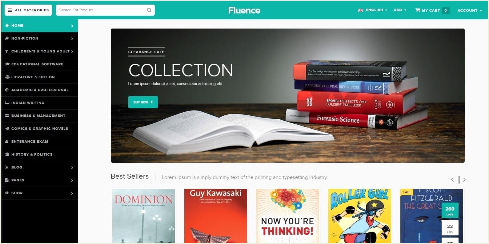 Online Bookstore Template In Php Free Download