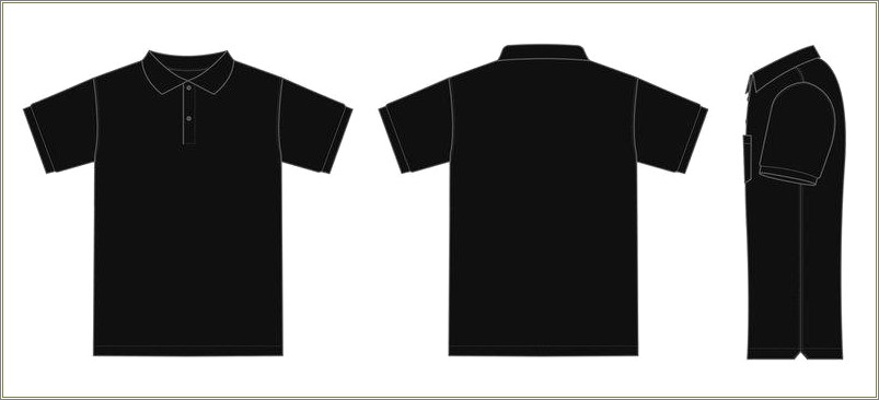 Polo T Shirt Template Illustrator Free Download