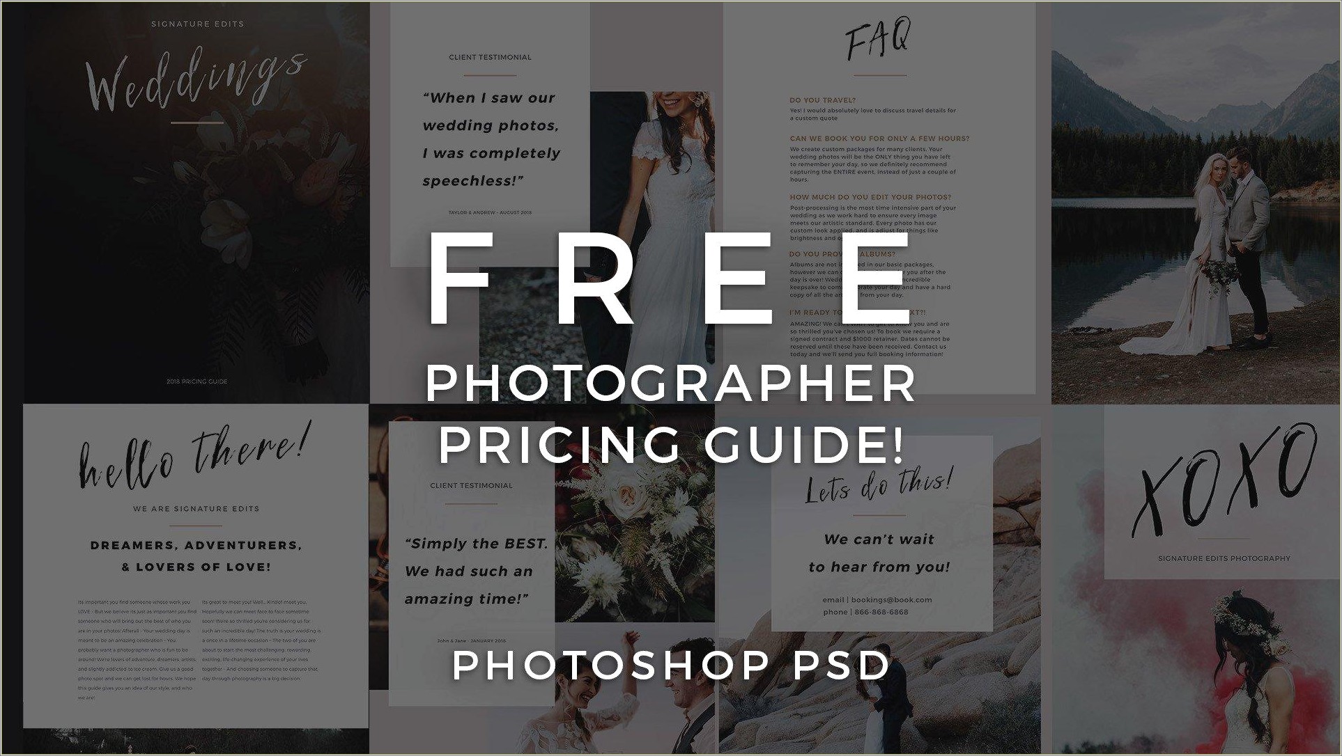 Price List Design Template Psd Free Download