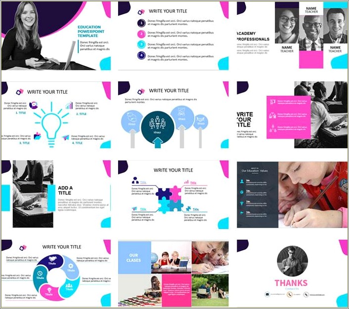 Professional Powerpoint Templates Free Download For Education