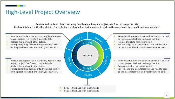 Project Status Report Template For Powerpoint Free Download