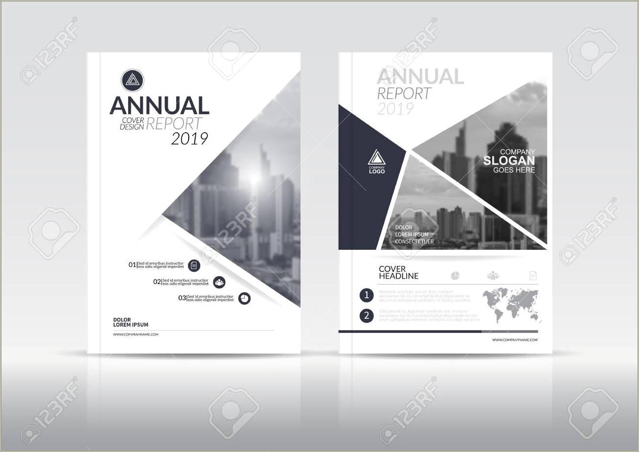 Report Cover Page Design Templates Free Download