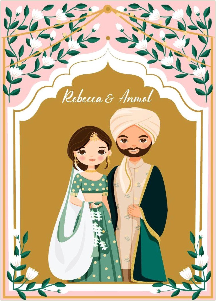 Save The Date Template Indian Wedding Free