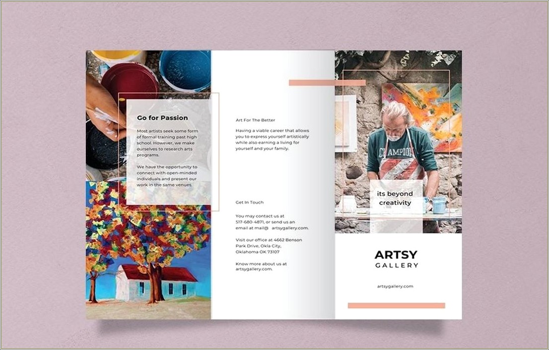 Tri Fold Brochure Template Free Download Publisher