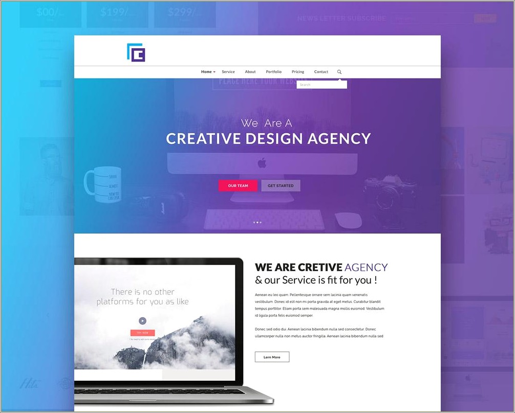 Web Page Design Templates Psd Free Download