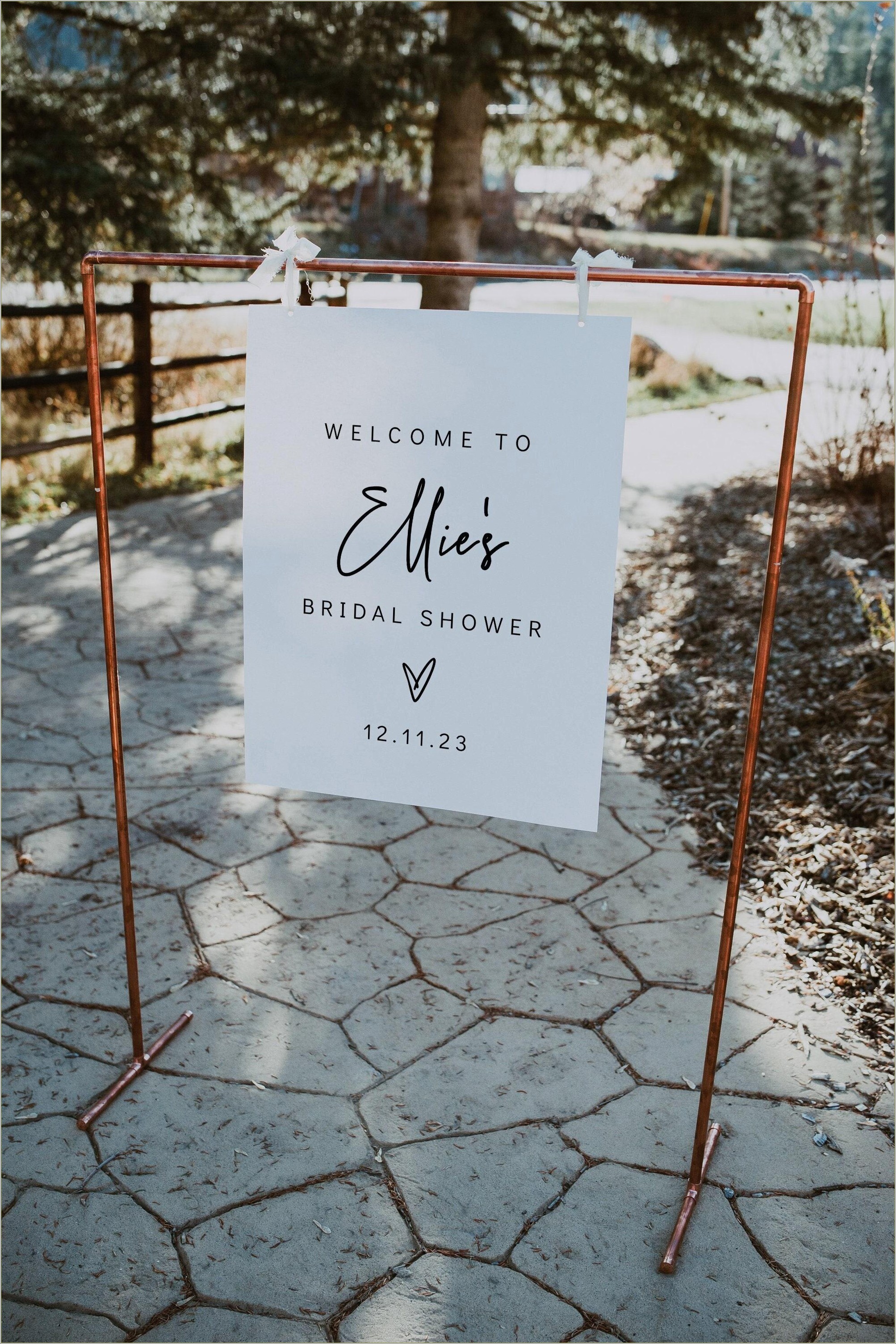 Welcome To Bridal Shower Sign Template Free