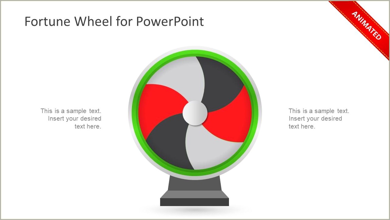 Wheel Of Fortune Powerpoint Game Template Free