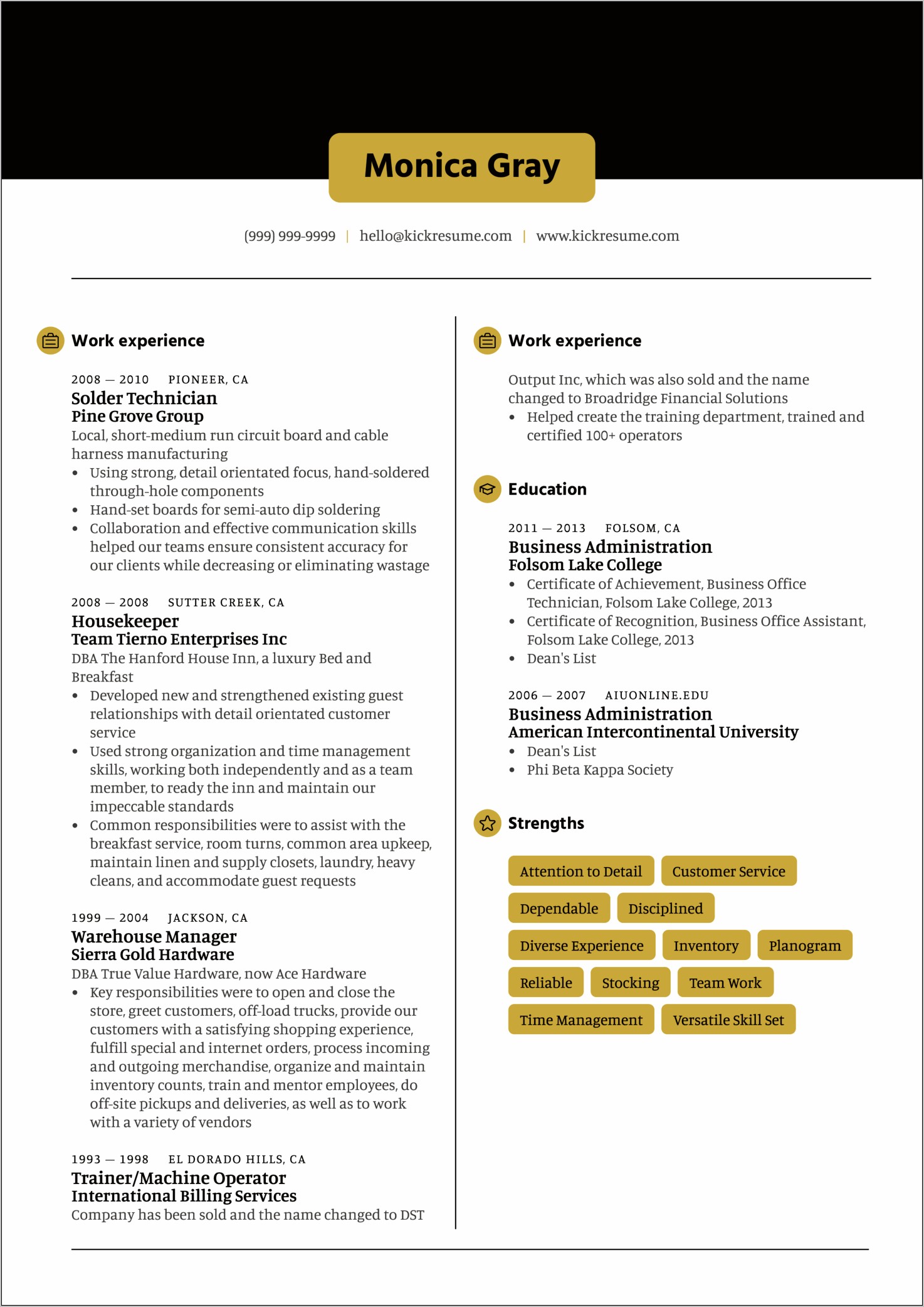 Achievements For Trucking Manager Resume