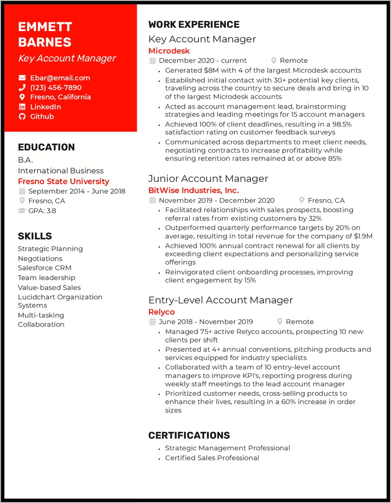Career Management Resume Services Fresno