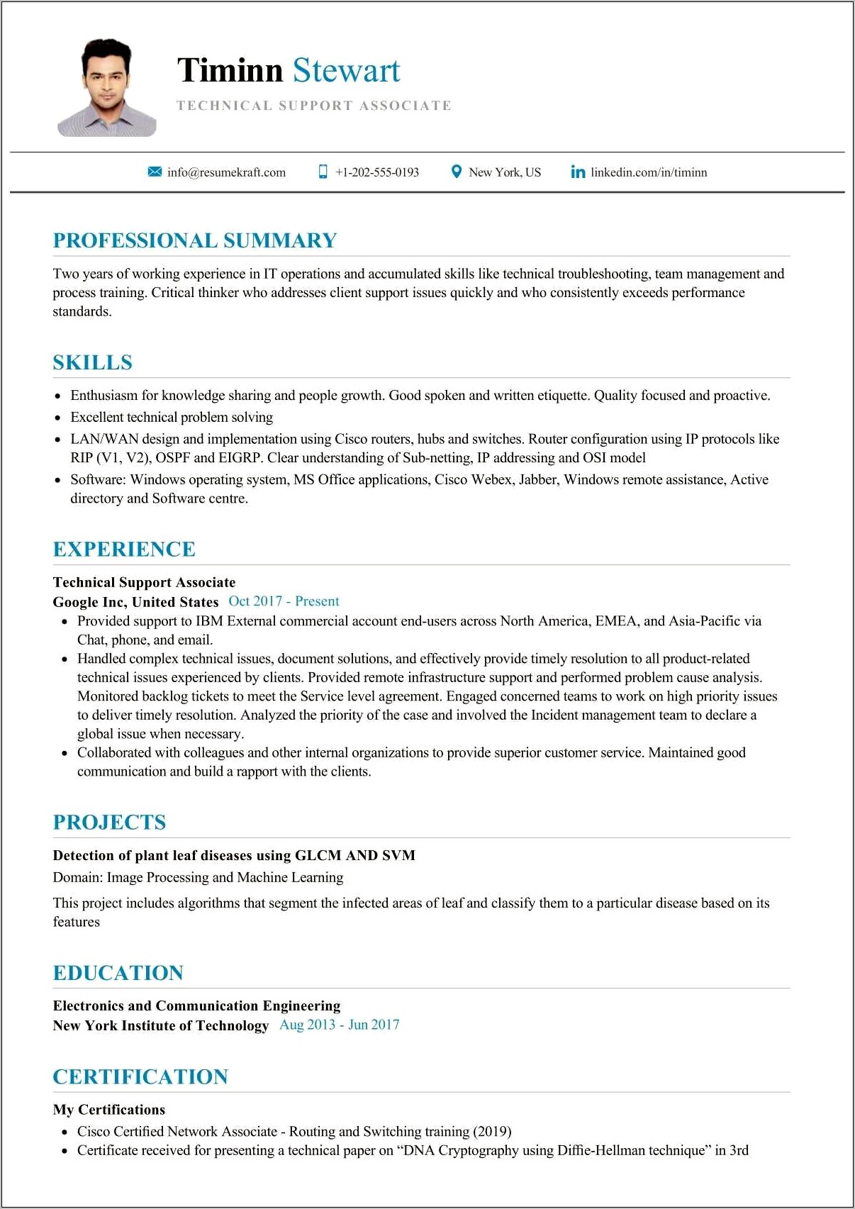 Categorize Techical Skill On Resume