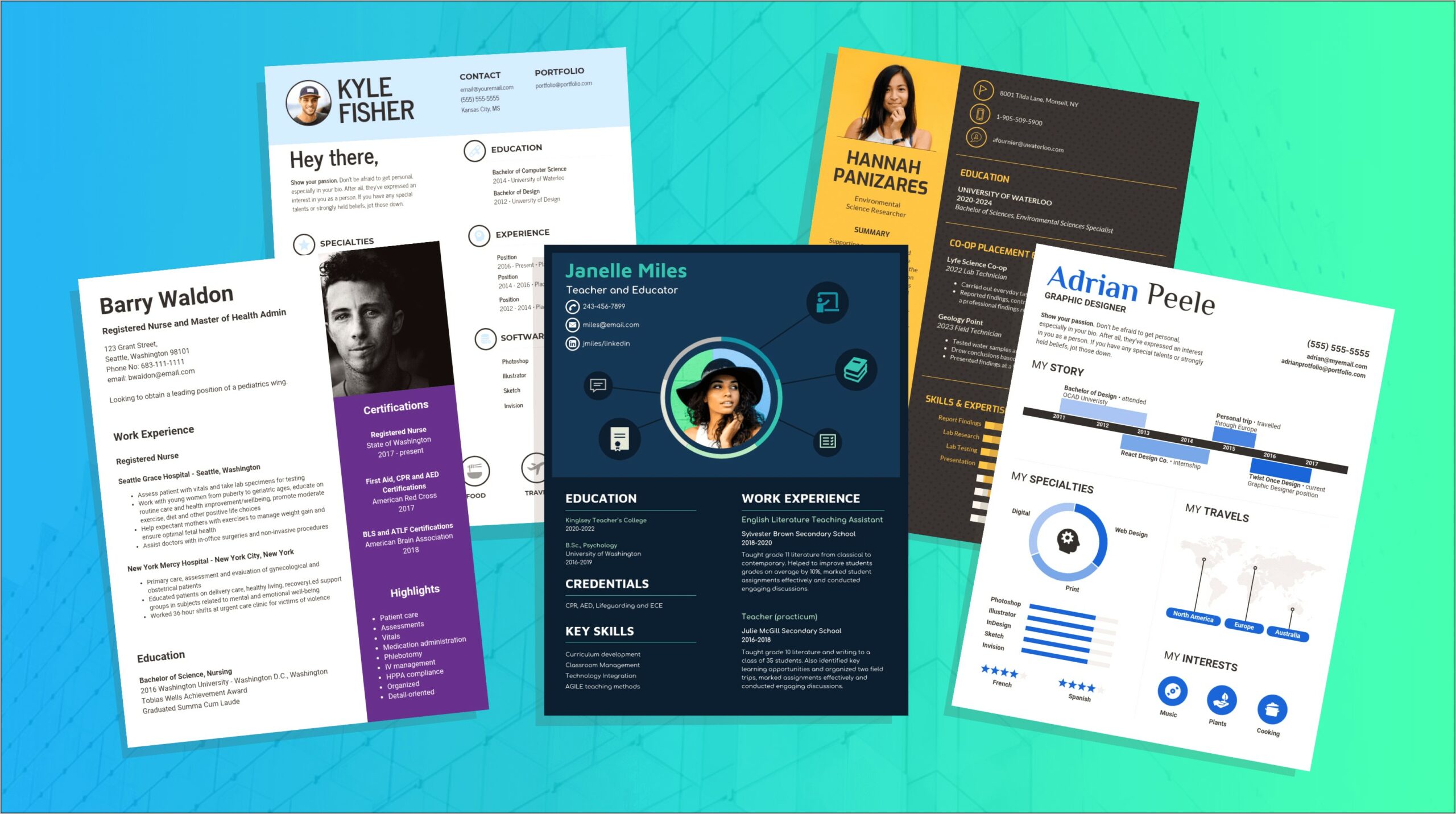 Current Resume Trends 2012 Examples