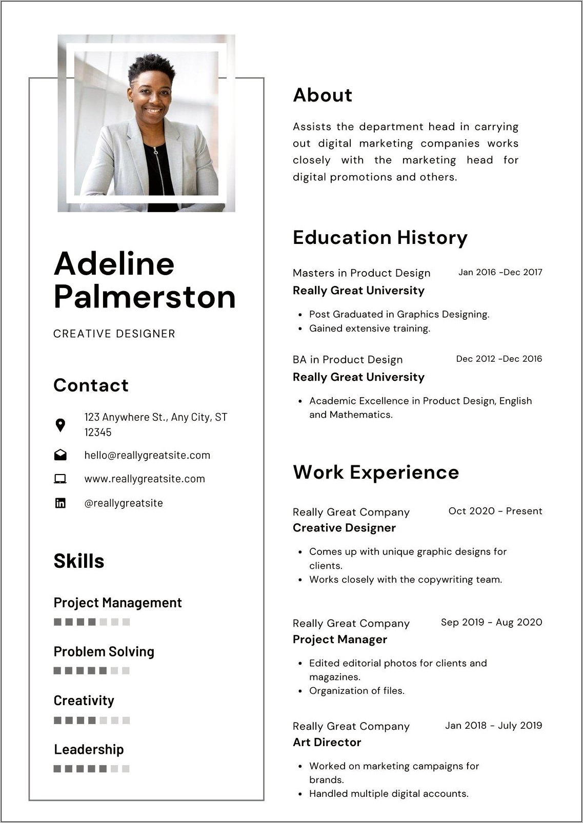 Download Cool Resume Templates Free