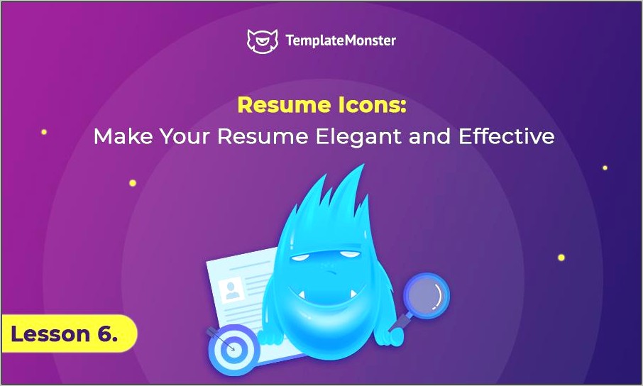 Free Resume Icons For Sketch